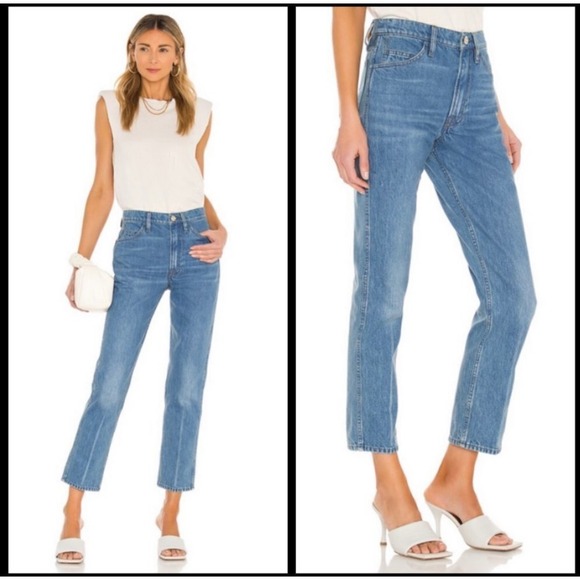 FRAME DENIM‎ LE ITALIEN STRAIGHT JEANS - PURE BLUE SIZE 24